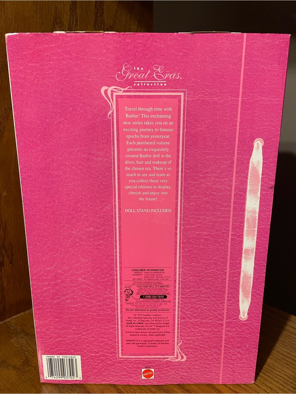 The Great Eras Gibson Girl Barbie, 1993 - Picture 5 of 5